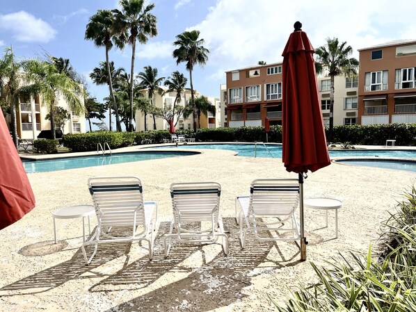 Alberca al aire libre 