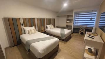 Caja de seguridad en la habitación, cortinas blackout y wifi gratis