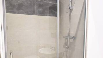 Towels, soap, toilet paper