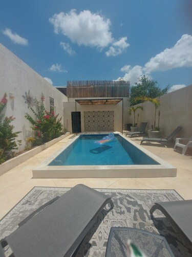 Welcome to Casa Ooh LaLa, a beautifully restored home in Merida's Santiago area