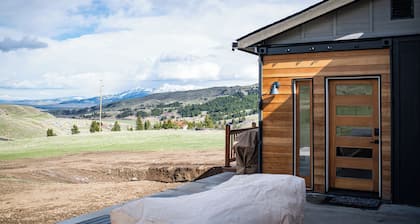 Cozy Mountain Retreat, Studio Shipping Container Tiny Home