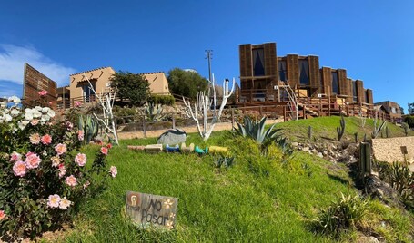 Fachada de la propiedad
