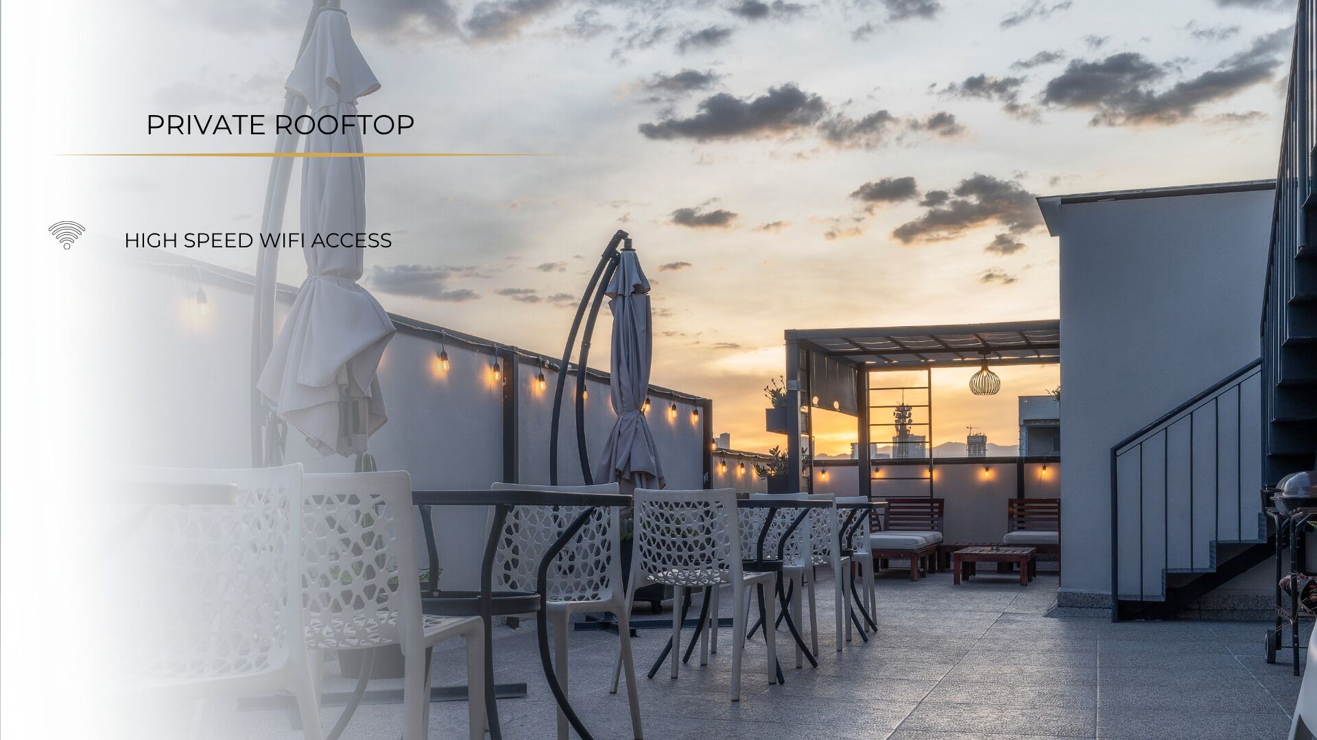 Terraza en la azotea