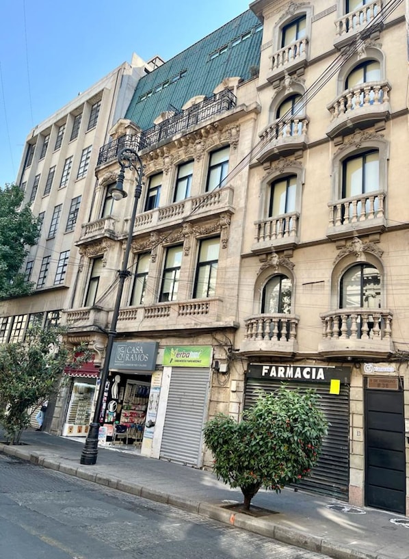 Façade de l’hébergement 
