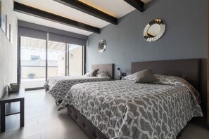 Panoramic Apartment FPH1 | Egyptian cotton sheets, premium bedding, down comforters, pillowtop beds - ZIELO Rentals 5 de Febrero (Mexico City)