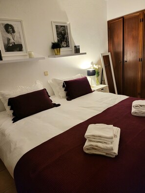 2 bedrooms, iron/ironing board, travel crib, WiFi