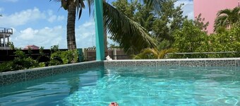 On the Hook! Sunset Cabana by the Caribbean Sea