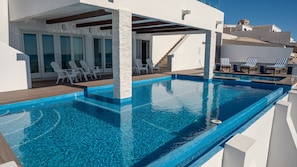 Pool - A Hidden Paradise: Spacious Beachfront Oasis - Perfect for Families and Retreats (Puerto Peñasco)