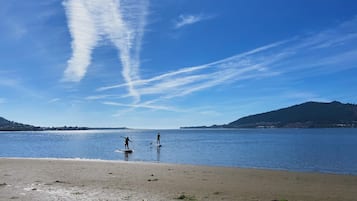 Aan het strand