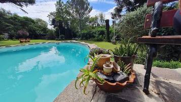 Seasonal outdoor pool