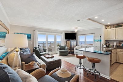 New Listing | Ocean Front | Penthouse | Spectacular Views from Third Floor Deck | Steps to Beach