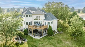 Exterior - Luxury Home on 4th fairway of country club! Golf Getaway.  Quality throughout. (Harlan)