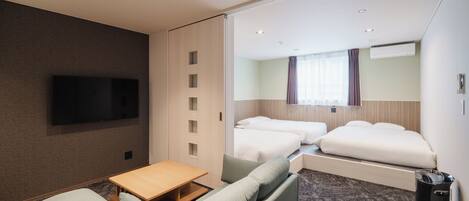 Chambre Triple | Wi-Fi gratuit, draps fournis