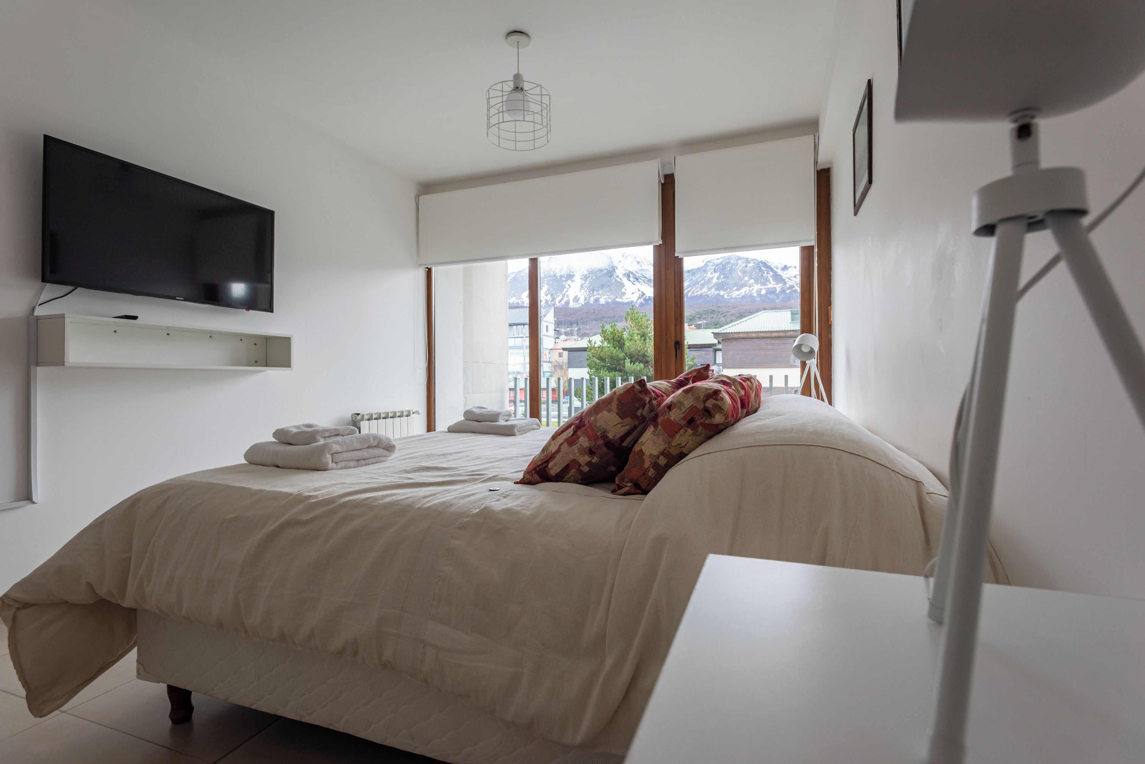 Departamento, 1 habitación, balcón, vista a la montaña (Amundsen 2) | Ropa de cama de alta calidad, edredón, camas con pillow-top y minibar 