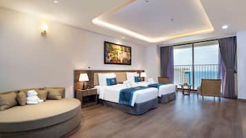 Hochwertige Bettwaren, Minibar (mit einigen kostenlosen Artikeln)