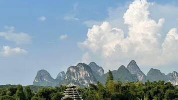 Pemandangan dari properti