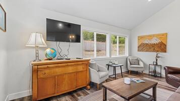 TV, DVD player, offices