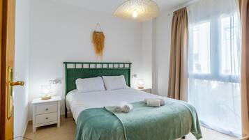 2 habitaciones, tabla de planchar con plancha y wifi gratis
