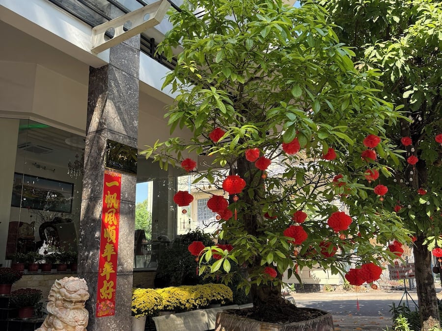 Fachada da propriedade