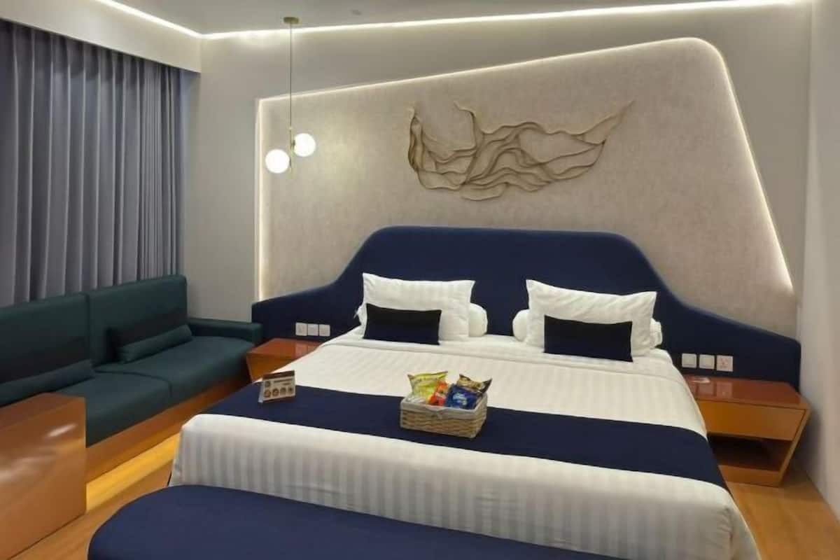 1 phòng ngủ, bộ đồ giường cao cấp