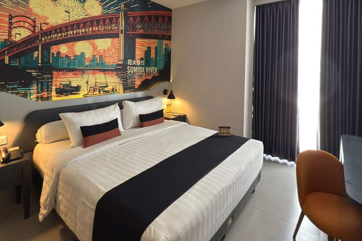 デラックス ダブルルーム | 1 室のベッドルーム、高級寝具、WiFi (無料)