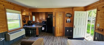Studio Cottage at Lake Road Campground, near the beautiful Mississippi River.