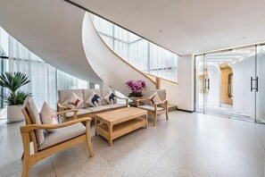 Lobby lounge - xilinxiaoyuan Guesthouse (Longyan)