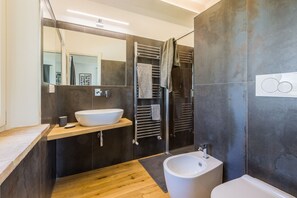 Shower, hair dryer