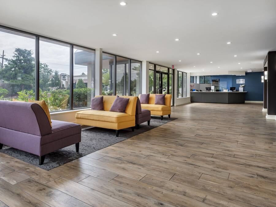 Sala de estar en el lobby