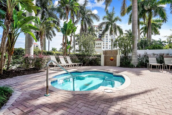 Condo, 1 King Bed with Sofa bed (Bahia Vista 361- Club Bahia) | Pool | A heated pool