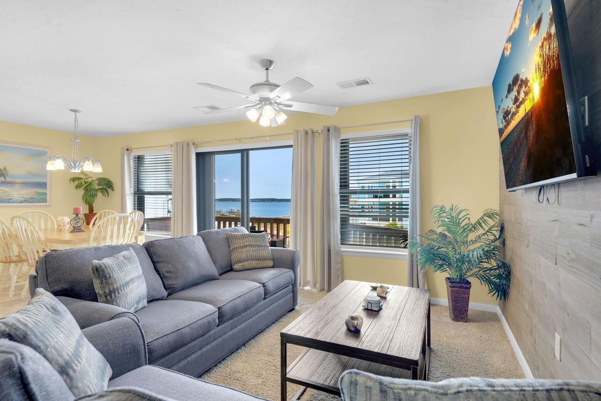 Condo, Multiple Beds (Sugar Dunes 124) | Living area | TV