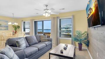 Condo, Multiple Beds (Sugar Dunes 124) | Living area | TV