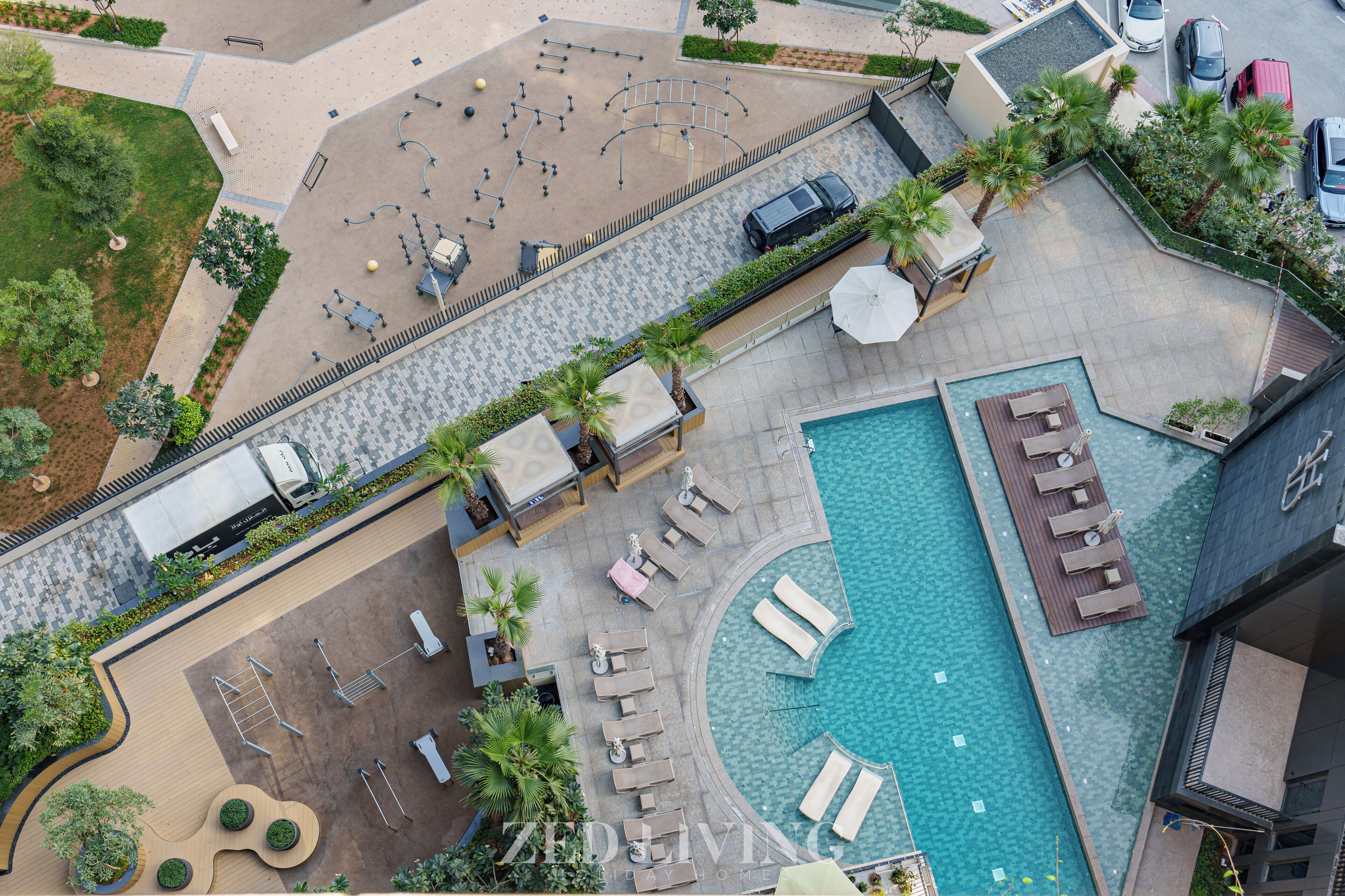 Apartamento família, 1 cama Queen, sacada, vista para o canal | Vista da sacada