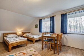 2 soveværelser, gratis Wi-Fi, sengetøj