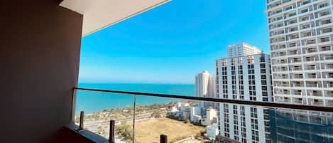 Chambre Familiale | Vue sur la plage/l’océan