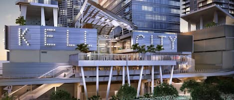 المنشأة من الخارج