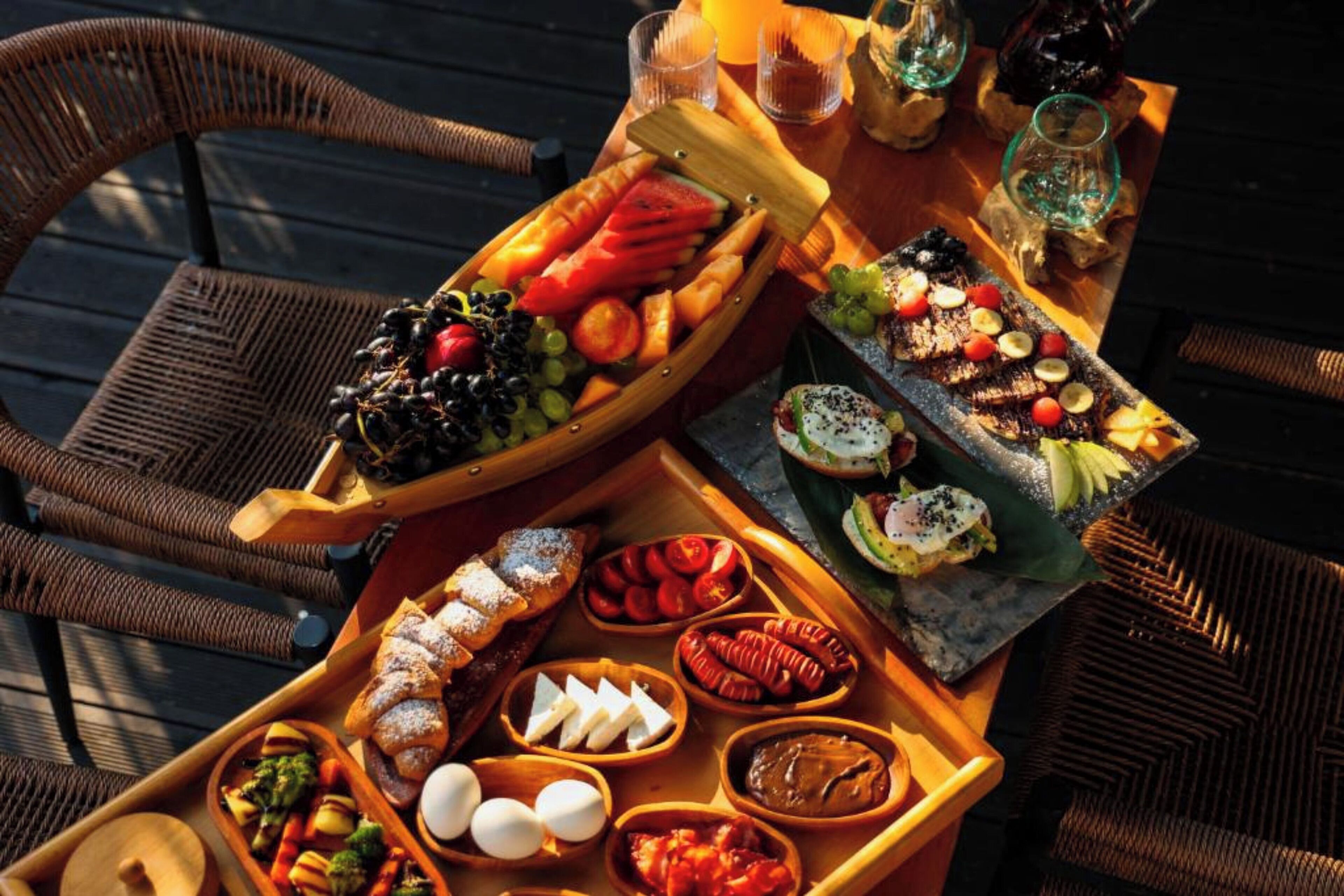 Petit déjeuner buffet compris tous les jours