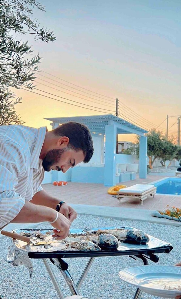 Villa, Smoking | 4 bedrooms, soundproofing - Villa Eva Milos Villa Eva Milos (Milos)