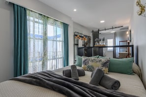1 chambre, fer et planche à repasser, Wi-Fi gratuit, draps fournis