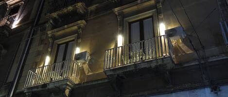 Majoituspaikan julkisivu