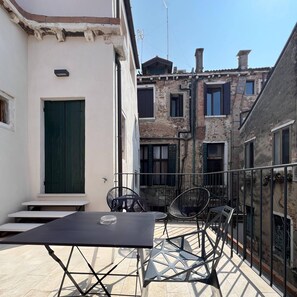 Superior Apartment, Canal View (Deluxe plus) | Terrace/patio