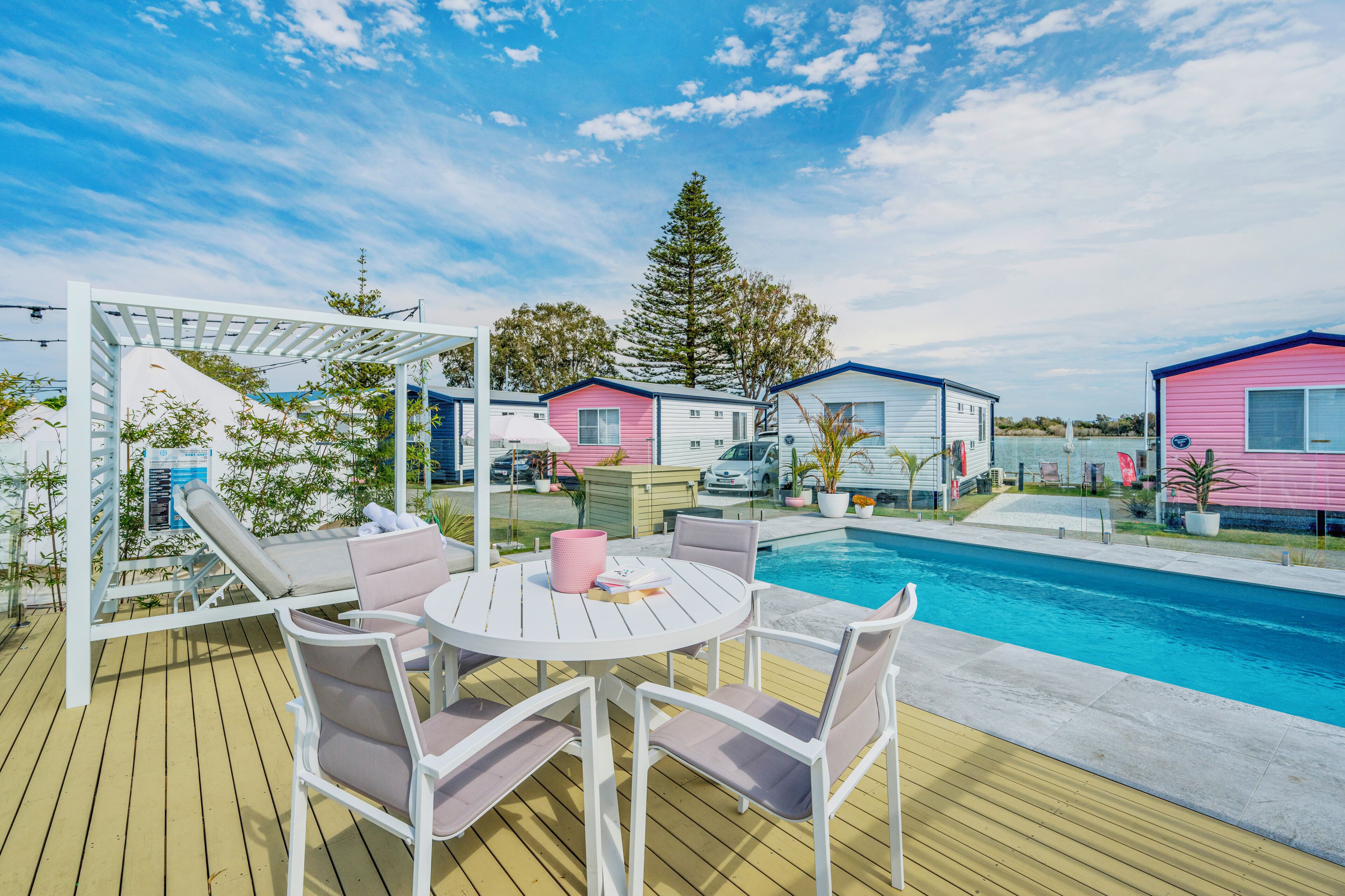 Außenpool, beheizter Pool