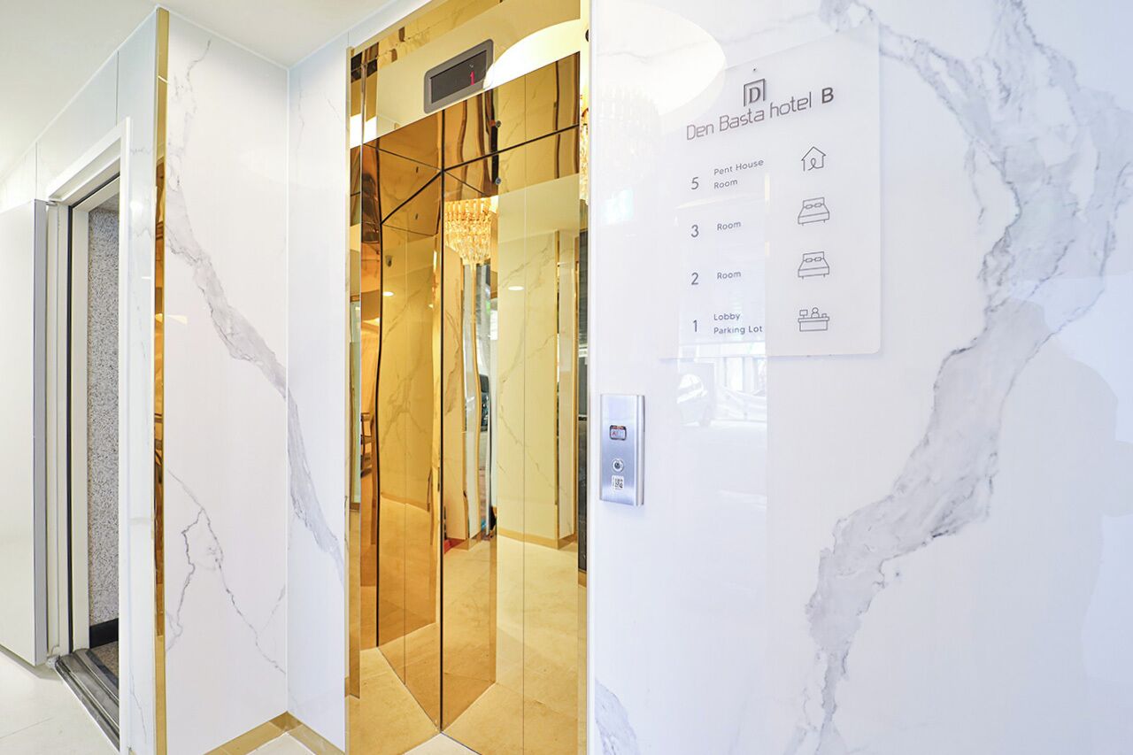 Façade de l’hébergement