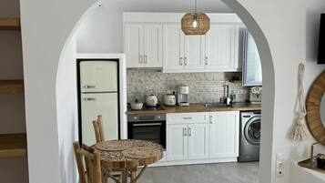 Junior Suite, Private Pool | Living area | Smart TV