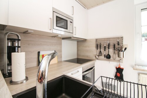 Tobi's Kajüte Freundliche Obergeschosswohnung in Norddeich für 4 Personen + Baby