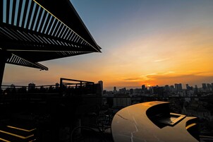 Vistas a la ciudad desde el alojamiento