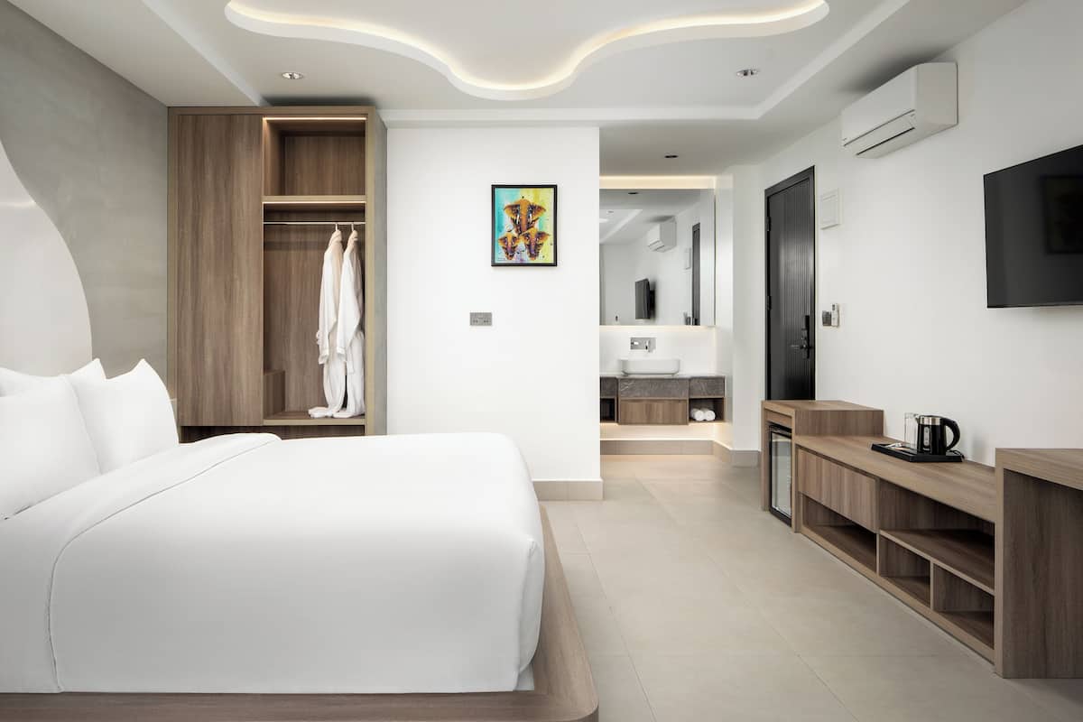 Doppia Deluxe | 1 camera, biancheria da letto di alta qualità, materassi a doppio strato