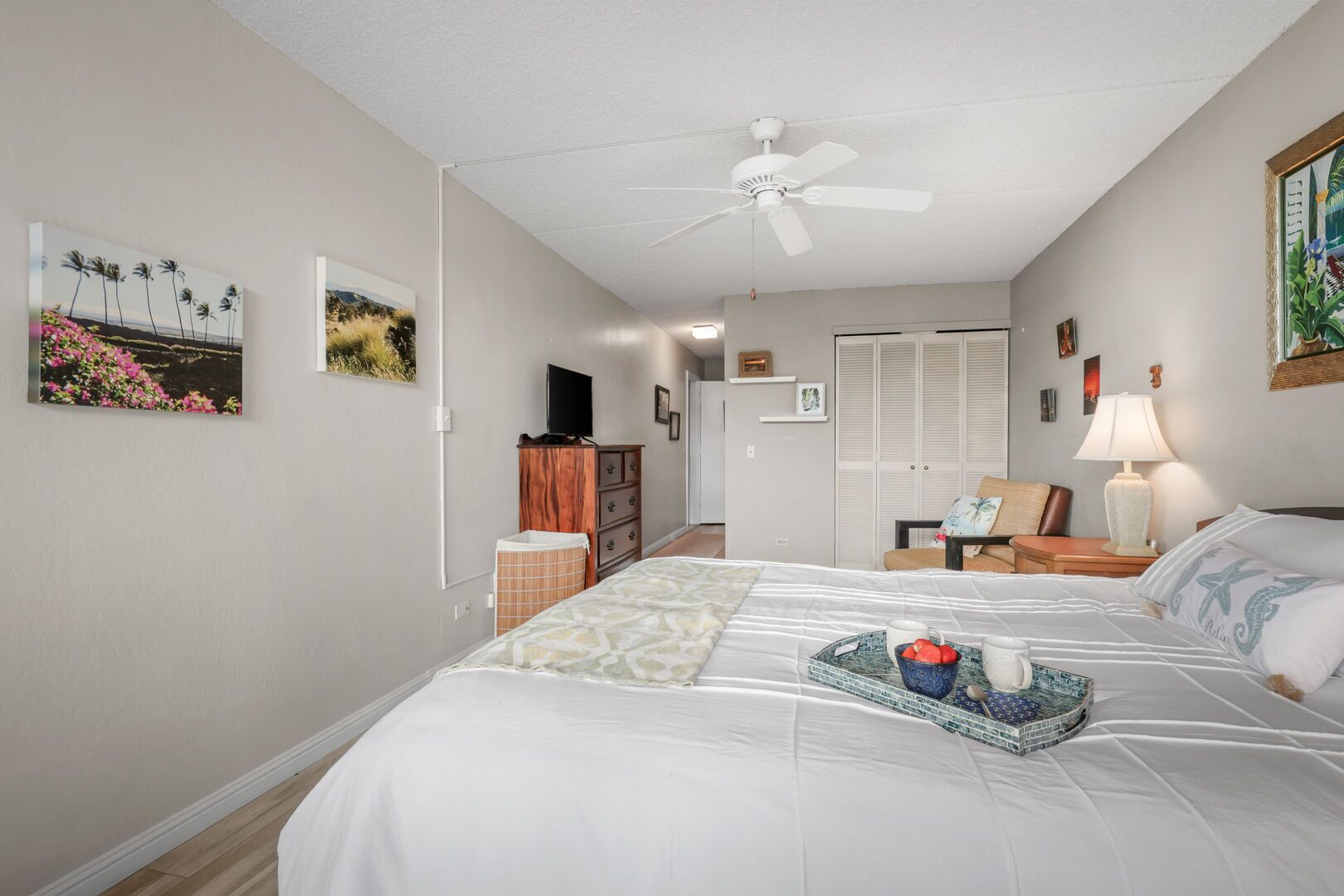 2 bedrooms, iron/ironing board, free WiFi, bed sheets