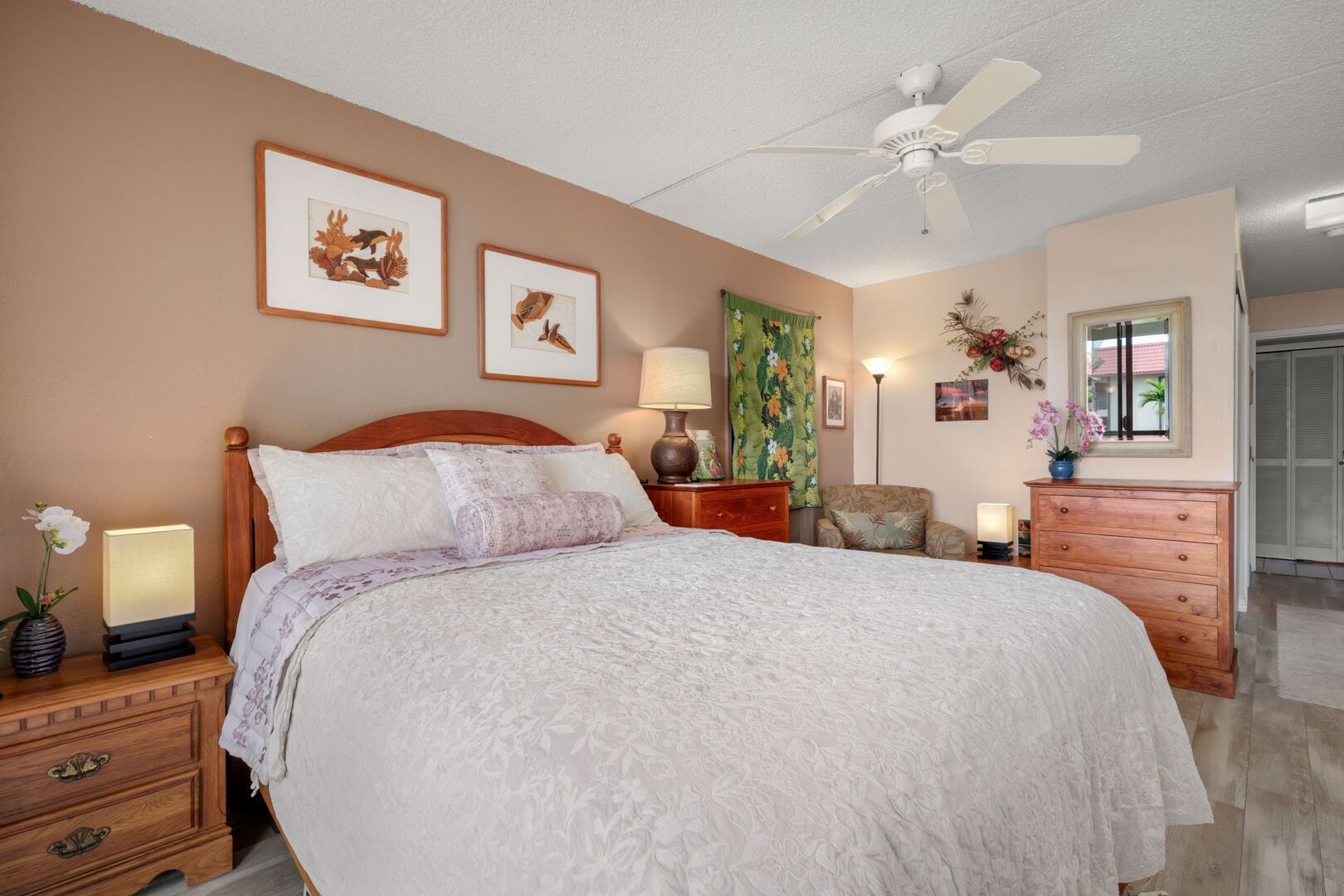 2 bedrooms, iron/ironing board, free WiFi, bed sheets