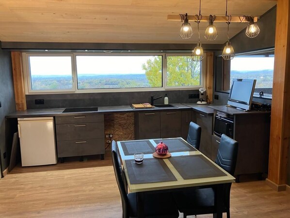 Mikrovågsugn, ugn, spishäll och diskmaskin